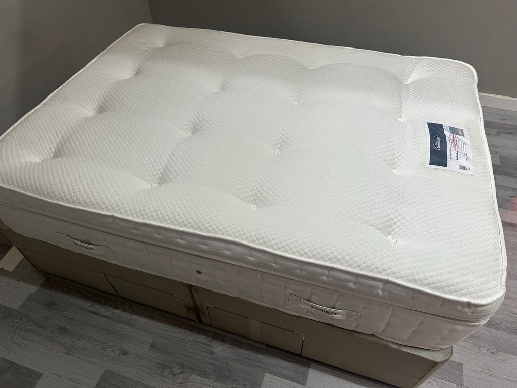 Silentnight Astral Geltex 3000 Pocket BoxTop 4ft 6 Double Mattress RRP £1499 B