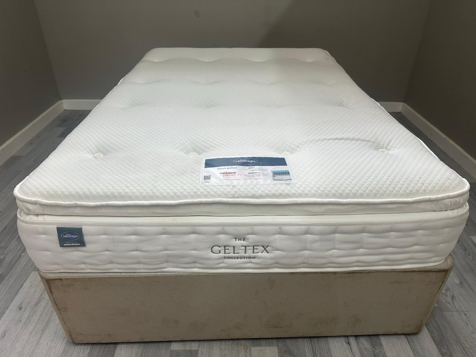 Silentnight Elson Geltex Medium 4ft 6 Double Mattress - RRP £899 B