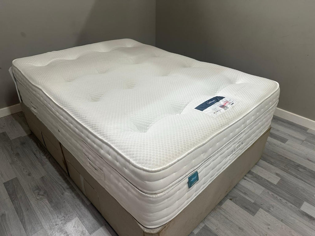 Silentnight Imperial Geltex 3000 Pocket BoxTop 4ft 6 Double Mattress RRP £1499 B