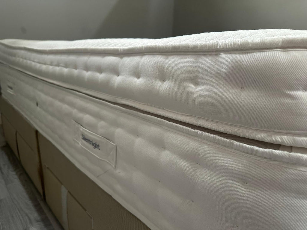 Silentnight Imperial Geltex 3000 Pocket BoxTop 4ft 6 Double Mattress RRP £1499 B