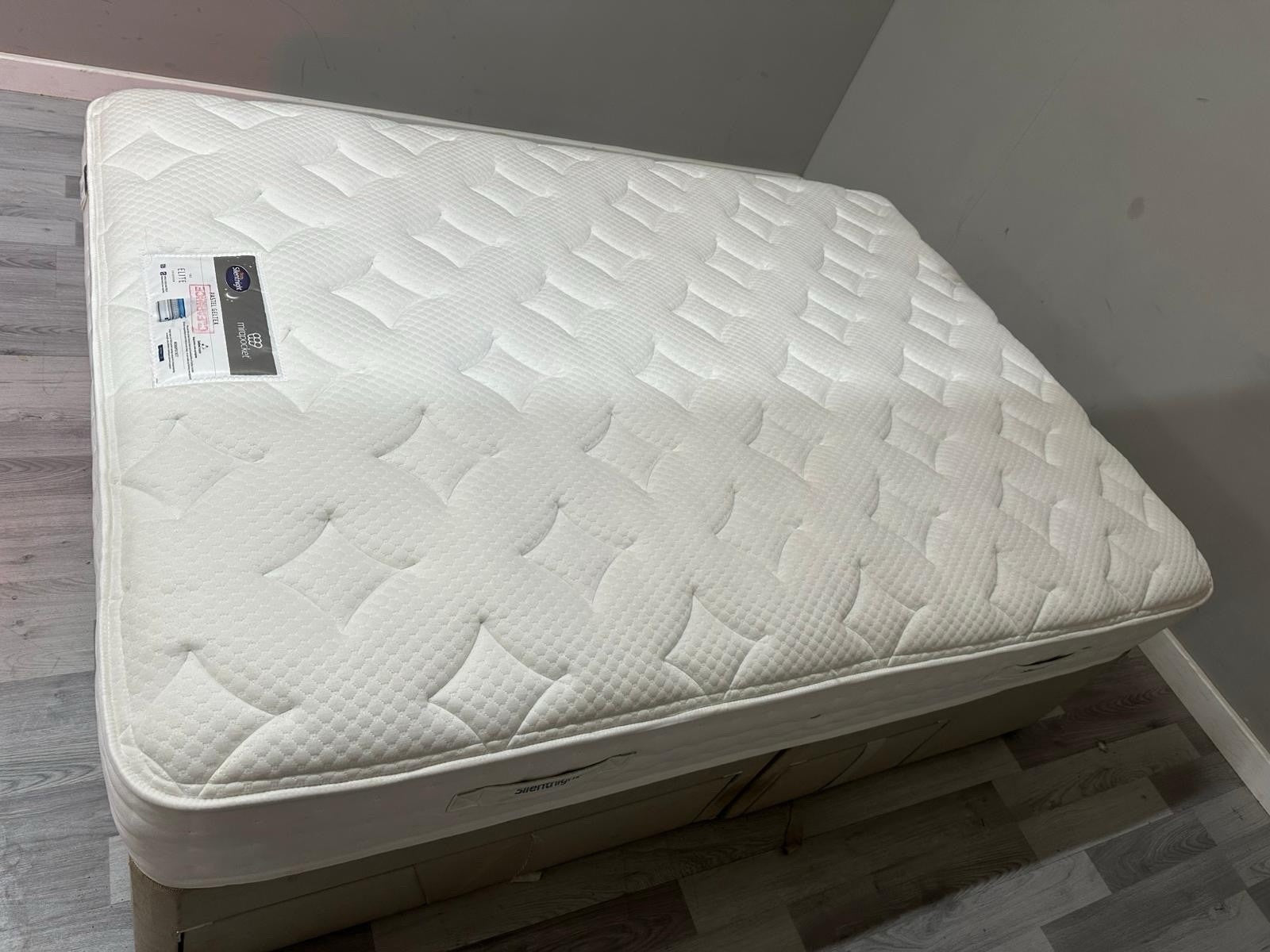 Silentnight Pastel Geltex 4FT 6 Double Mattress RRP £1299 B