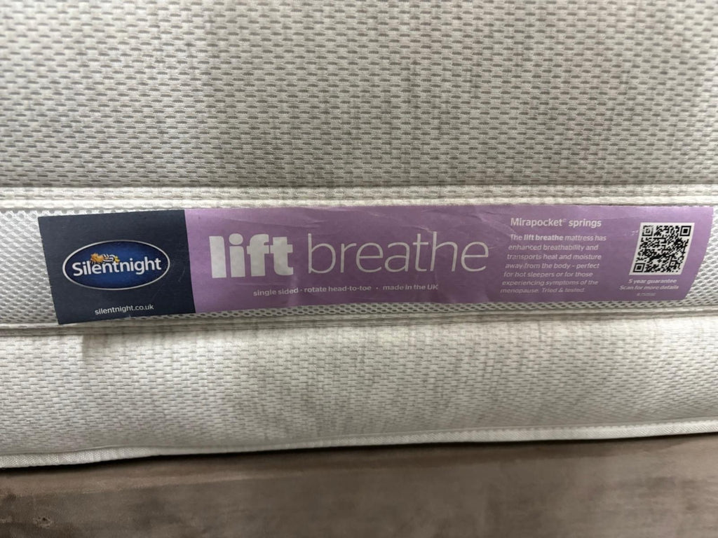 Silentnight Lift Breathe 1600 Pocket Mattress Kingsize 5FT RRP £1199 B - Home Furniture Interiors
