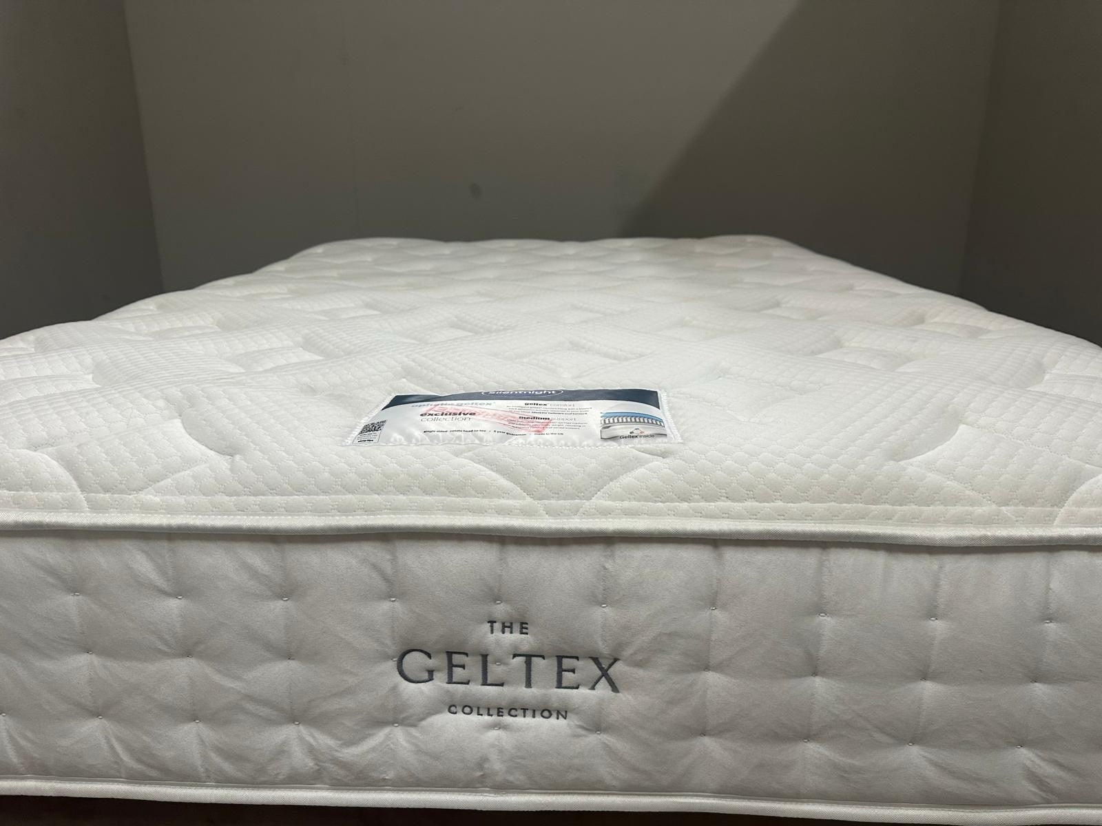 Silentnight Pastel Geltex 1000 Medium 5FT Kingsize Mattress - RRP £1299 B