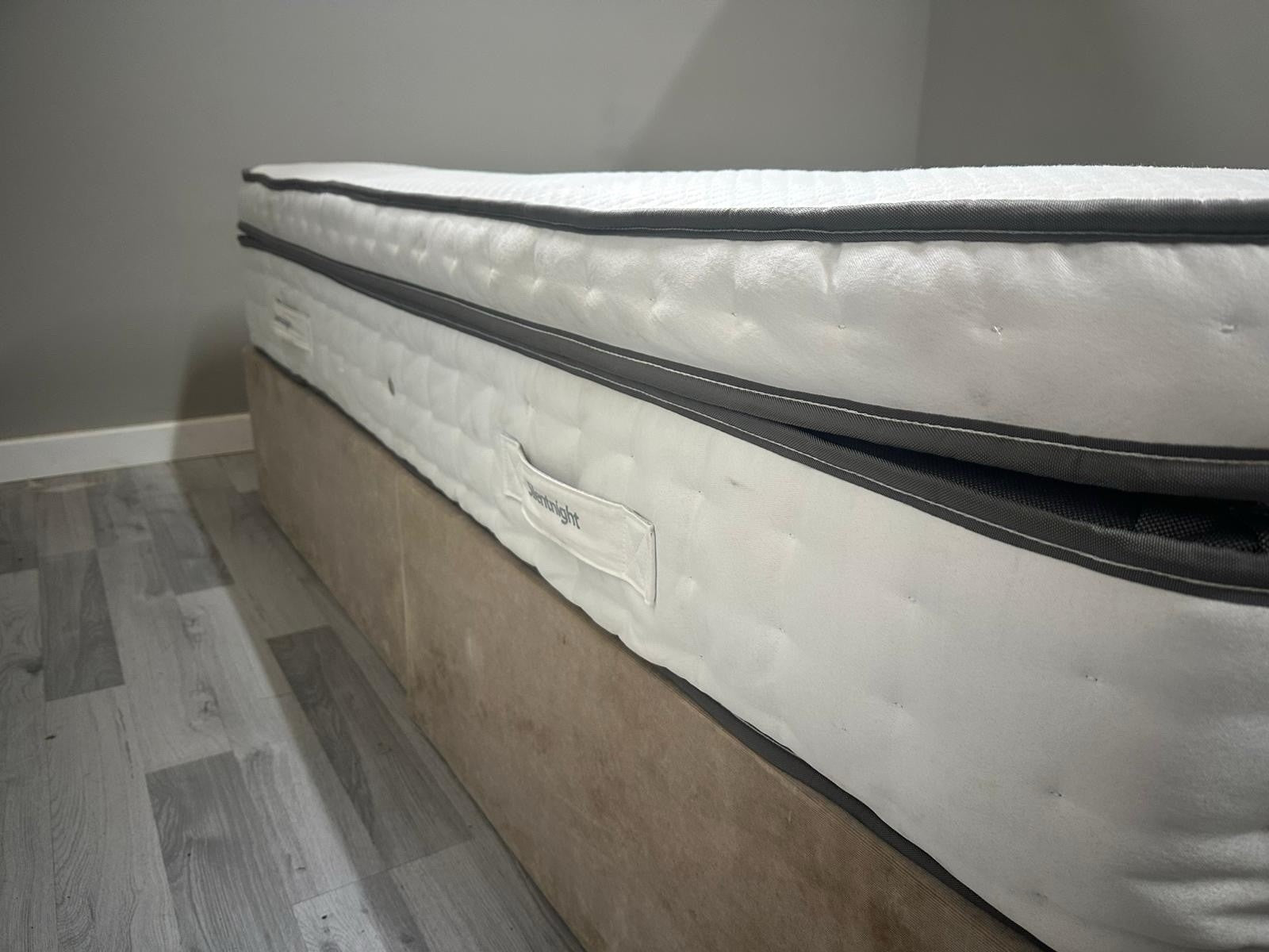 Silentnight Geltex 2000 BoxTop 6FT SuperKing Mattress RRP £1299 - Home Furniture Interiors