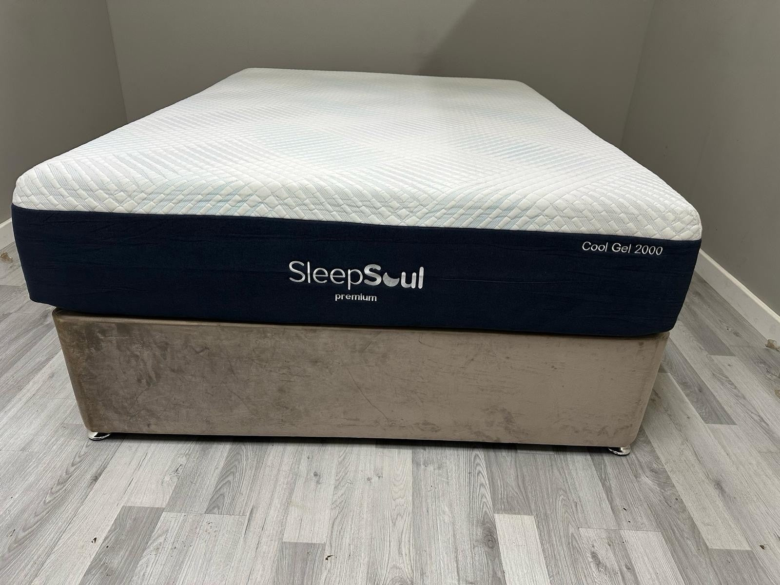 SleepSoul Premium Cool Gel 2000 Pocket Mattress 5FT Kingsize RRP £1064 - Home Furniture Interiors