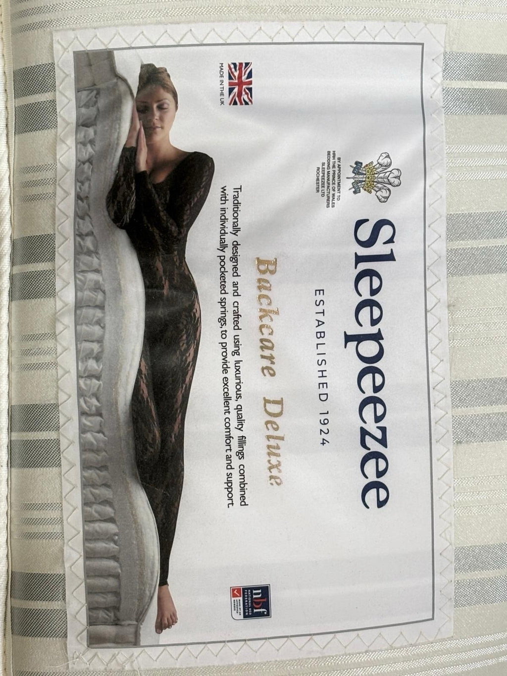 Sleepeezee Backcare Deluxe 4FT Small Double Mattress  - RRP £849 - Home Furniture Interiors