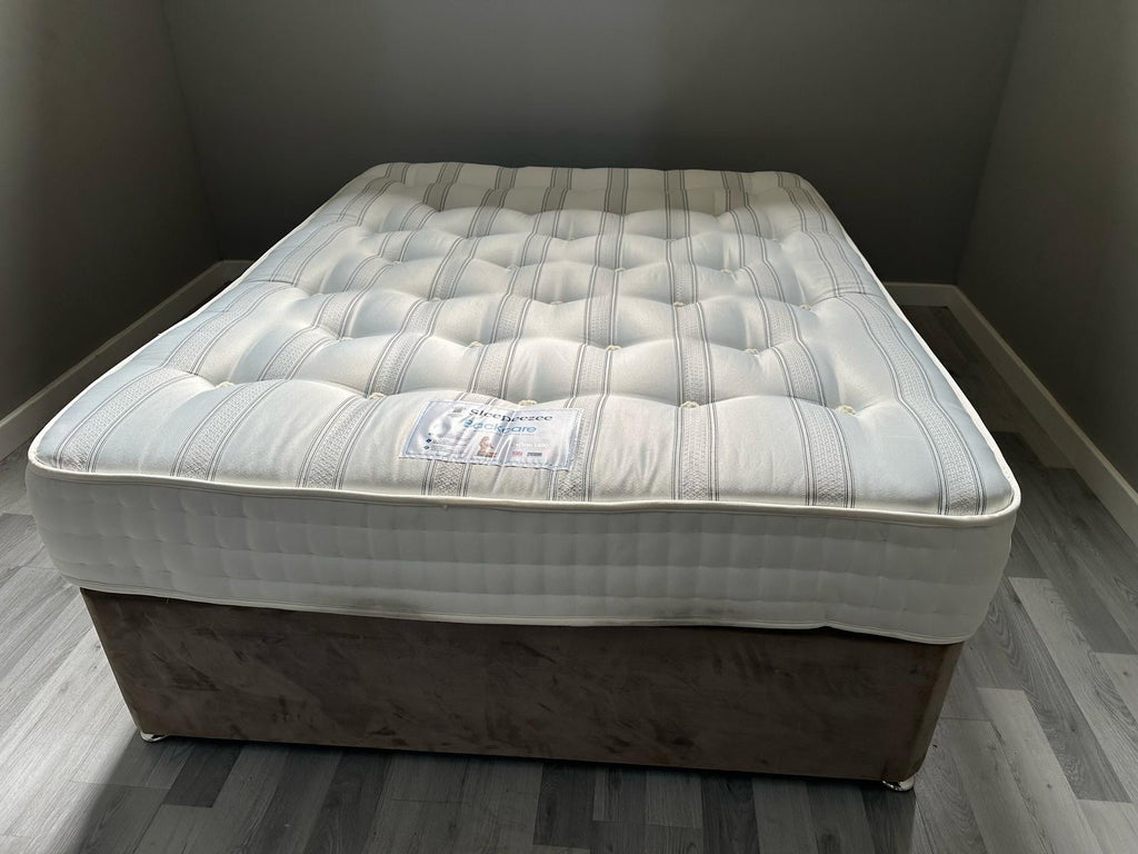 Sleepeezee Backcare Ultra Firm 1600 5ft Kingsize Mattress  - RRP £899 B - Home Furniture Interiors