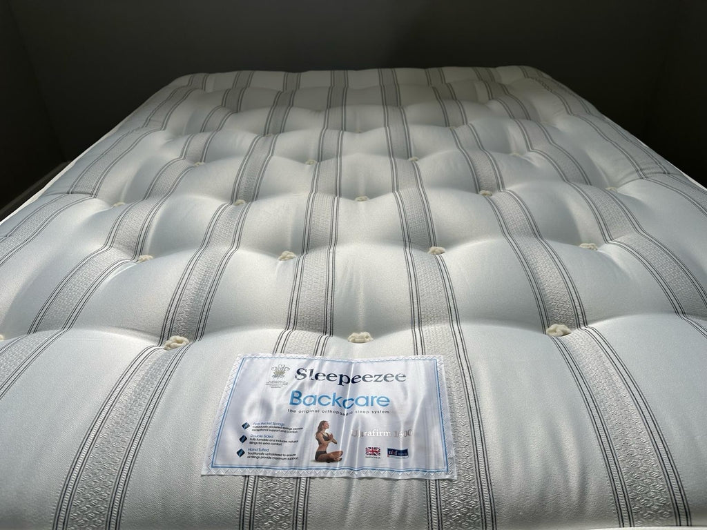 Sleepeezee Backcare Ultra Firm 1600 5ft Kingsize Mattress  - RRP £899 B - Home Furniture Interiors