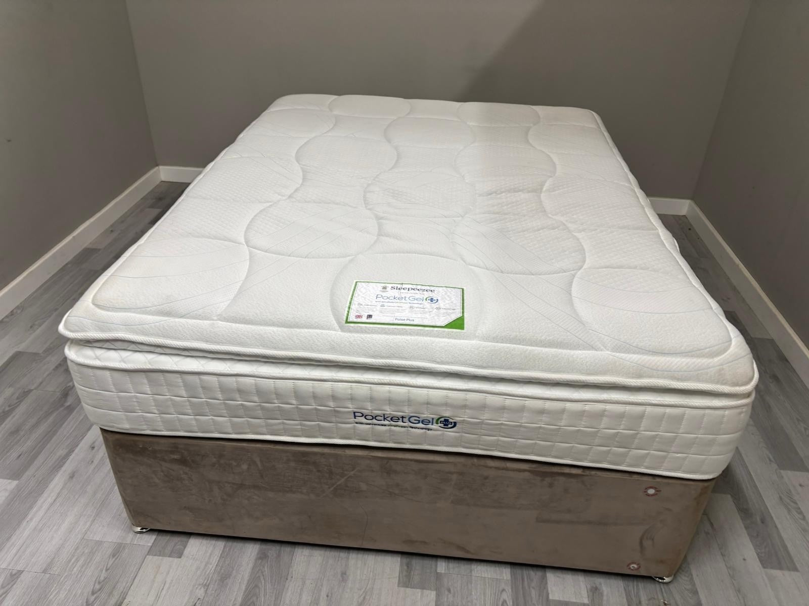 Sleepeezee PocketGel Poise Plus 3200 Mattress Kingsize 5FT Best Price Online B - Home Furniture Interiors
