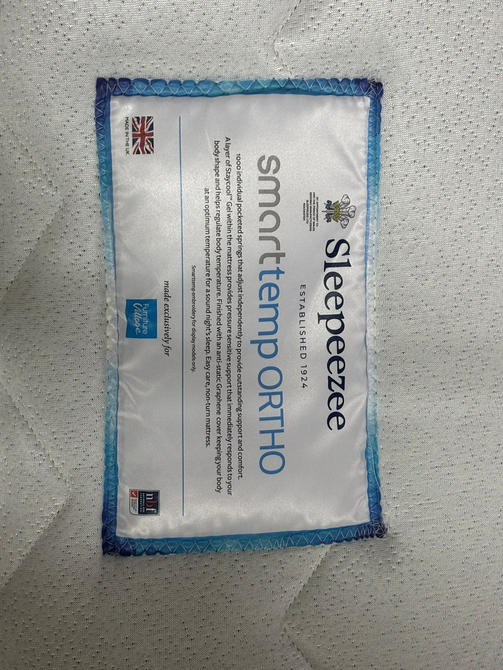 Sleepeezee SmartTemp Cool Mattress 5FT Kingsize - RRP £895 Best Price Online B - Home Furniture Interiors