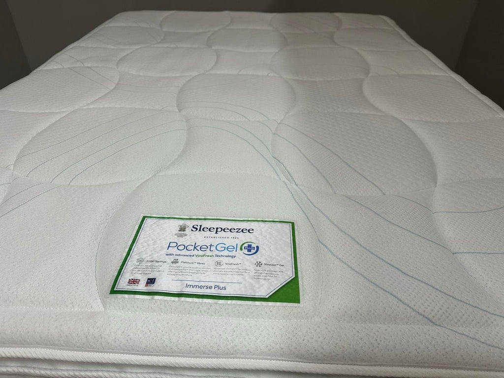 Sleepeezee Immerse Plus 2200 Pocket Pillow top Mattress Kingsize 5FT RRP £1899
