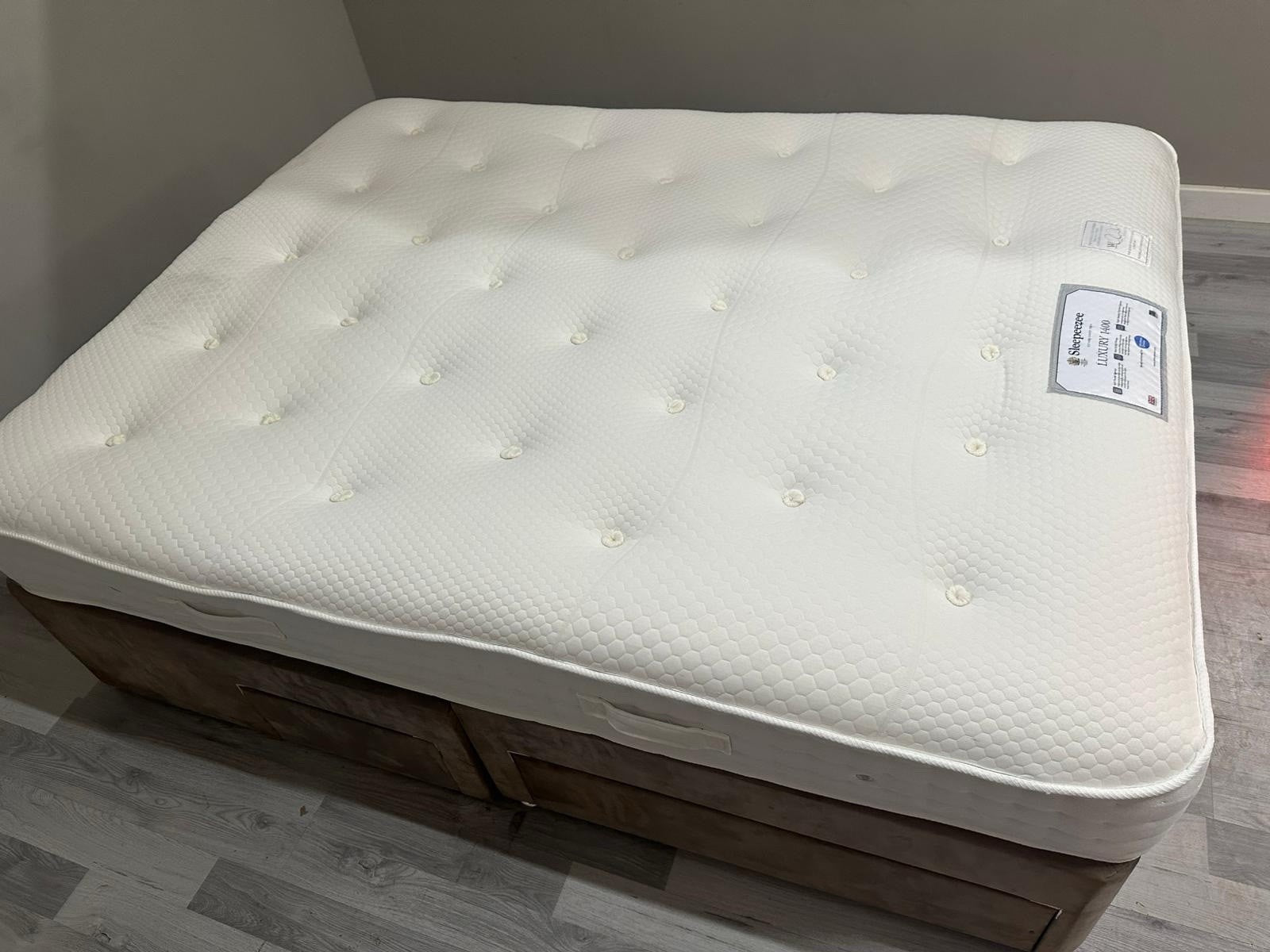 Sleepeezee Luxury 1400 Pocket 5ft Kingsize Mattress  - RRP £799 B