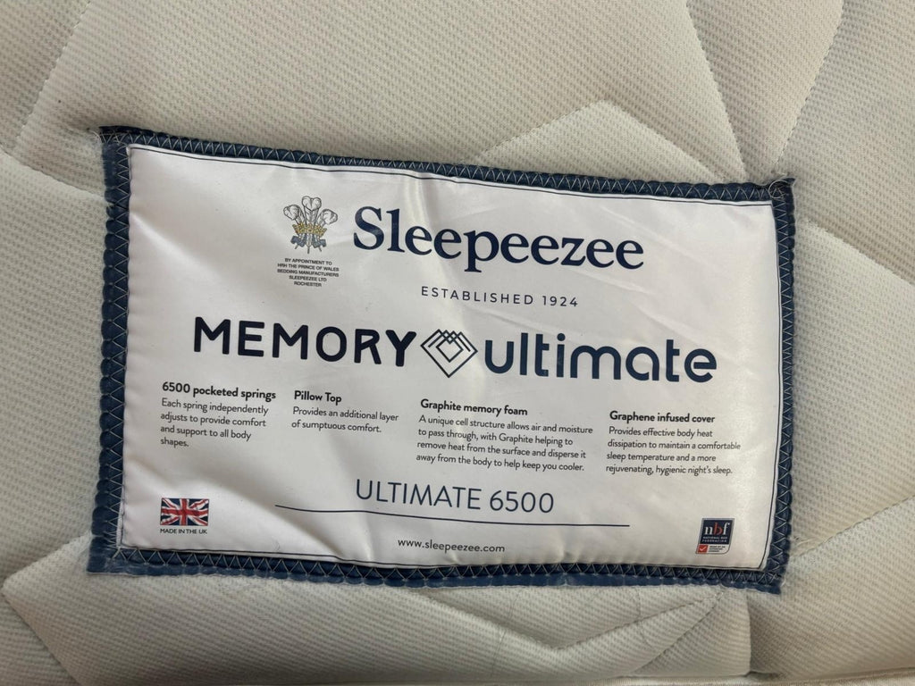 Sleepeezee Ultimate Memory 6500 Mattress Kingsize 5FT RRP £1379