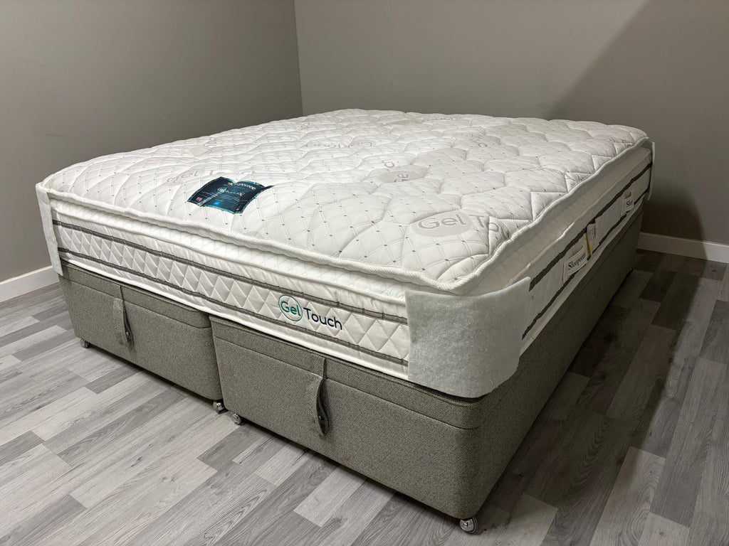 Sleepeezee GelTouch /Sensagel 3000 Pillowtop Mattress 6FT SuperKing - RRP £2,095 - Home Furniture Interiors
