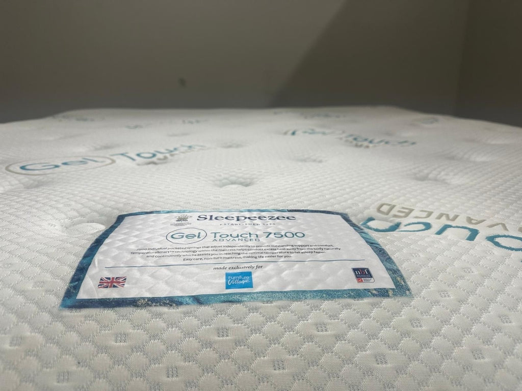 Sleepeezee Gel Touch / SensaGel 7500 / 9000 6FT Superking RRP £3199 B - Home Furniture Interiors