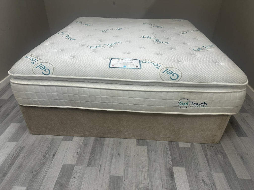 Sleepeezee Gel Touch / SensaGel 7500 / 9000 6FT Superking RRP £3199 B - Home Furniture Interiors