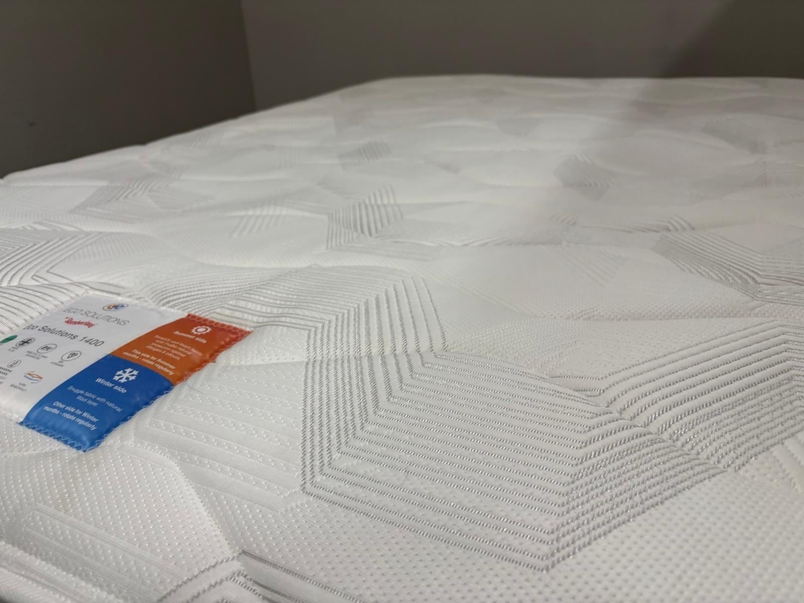 Slumberland 1400 Eco Solutions Kingsize 5FT Mattress - RRP £899 - Home Furniture Interiors