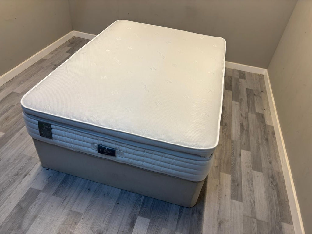 Staples and Co Refresh Eco Latex Pocket 3000 Mattress Double 4FT 6 Firm - Home Furniture Interiors