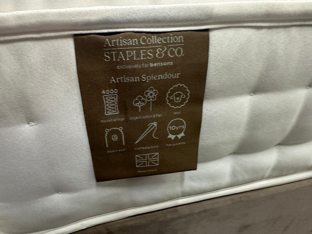 Staples and Co Artisan Splendour Mattress 5ft Kingsize Firm - RRP £1,399