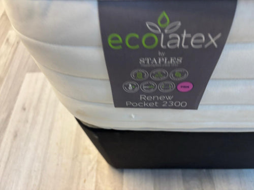 Staples and Co Renew Eco Latex Pocket 2300 Mattress 5FT Kingsize RRP £1499 - Home Furniture Interiors