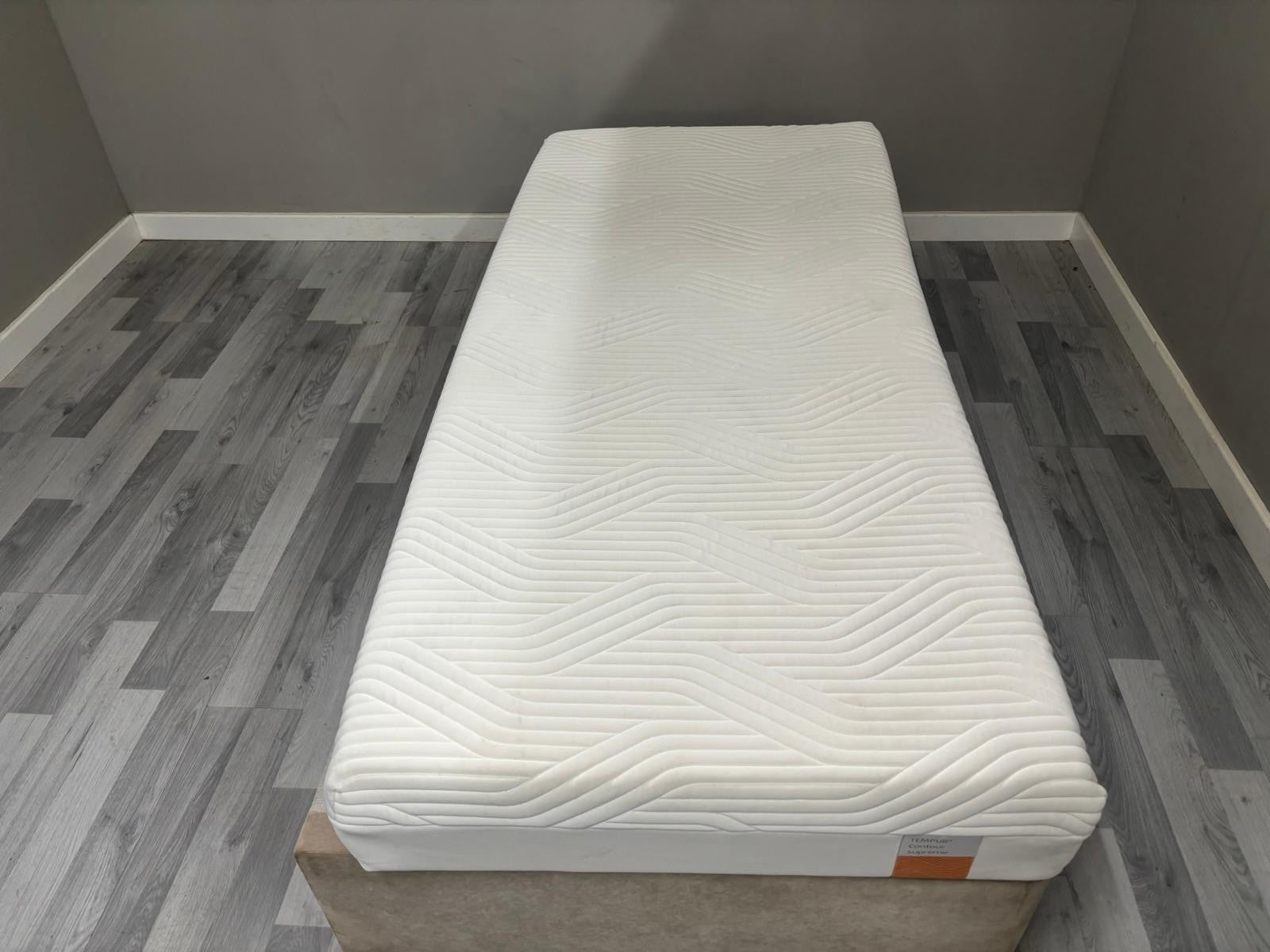 Tempur Contour Supreme 3FT Single 90cm 190cm Mattress RRP £1299 B - Home Furniture Interiors