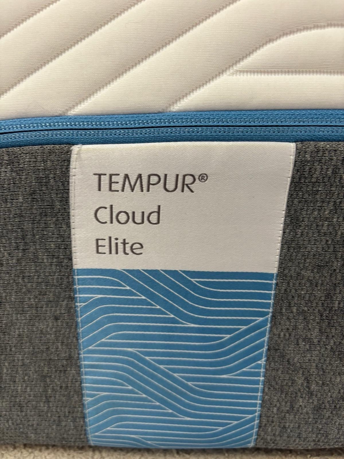 Tempur Cloud Elite Lux 4FT 6 Double Mattress RRP £2299 Best price online B - Home Furniture Interiors