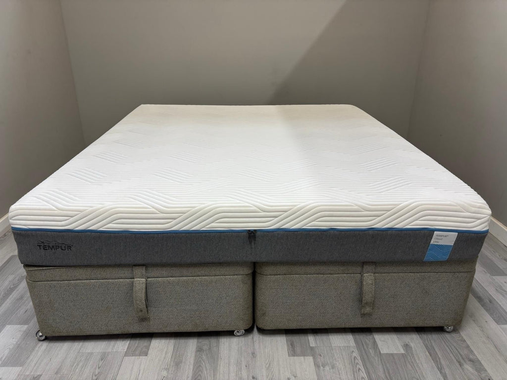 Tempur Cloud Elite Luxe 5FT Kingsize Mattress - RRP £2299  Best price online B - Home Furniture Interiors