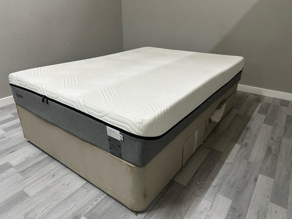Tempur Firm Black 5FT Kingsize Mattress RRP £2195 Best Price Online - Home Furniture Interiors