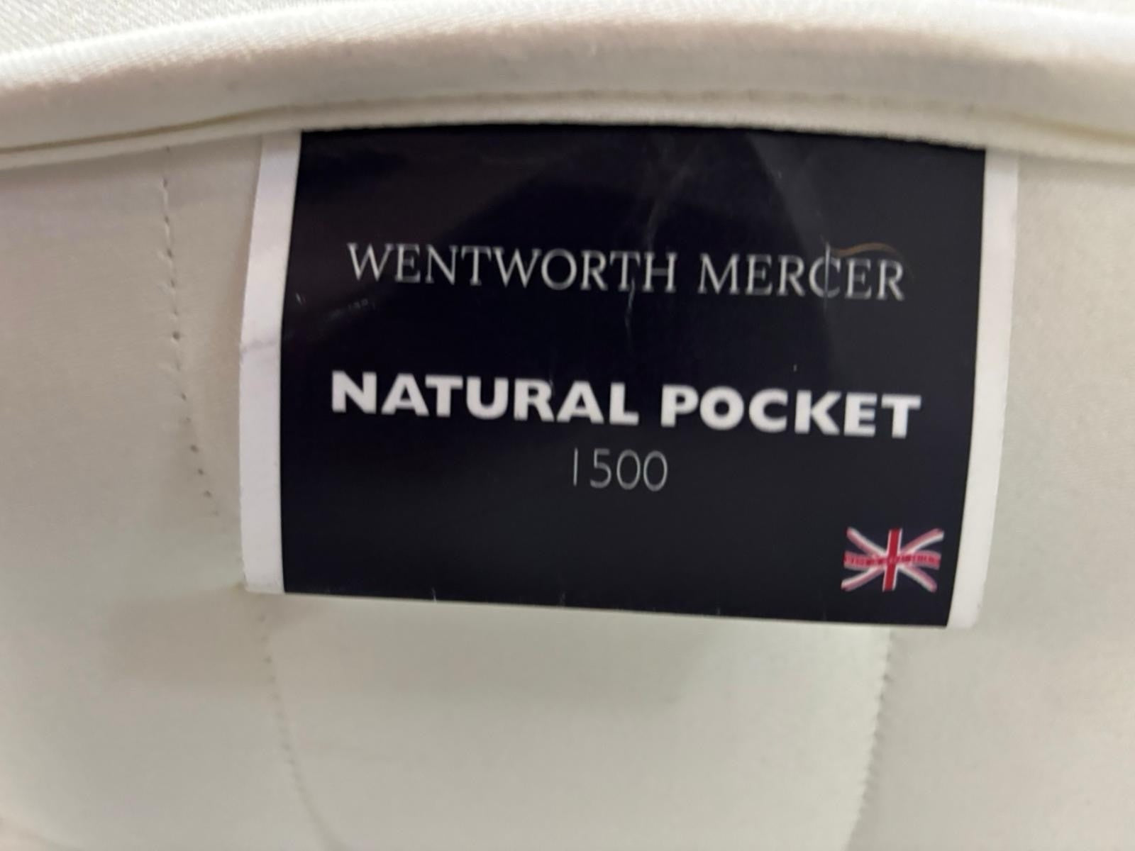 Wentworth Mercer Natural Pocket 1000 6FT Superking  Mattress - RRP £899 - Home Furniture Interiors