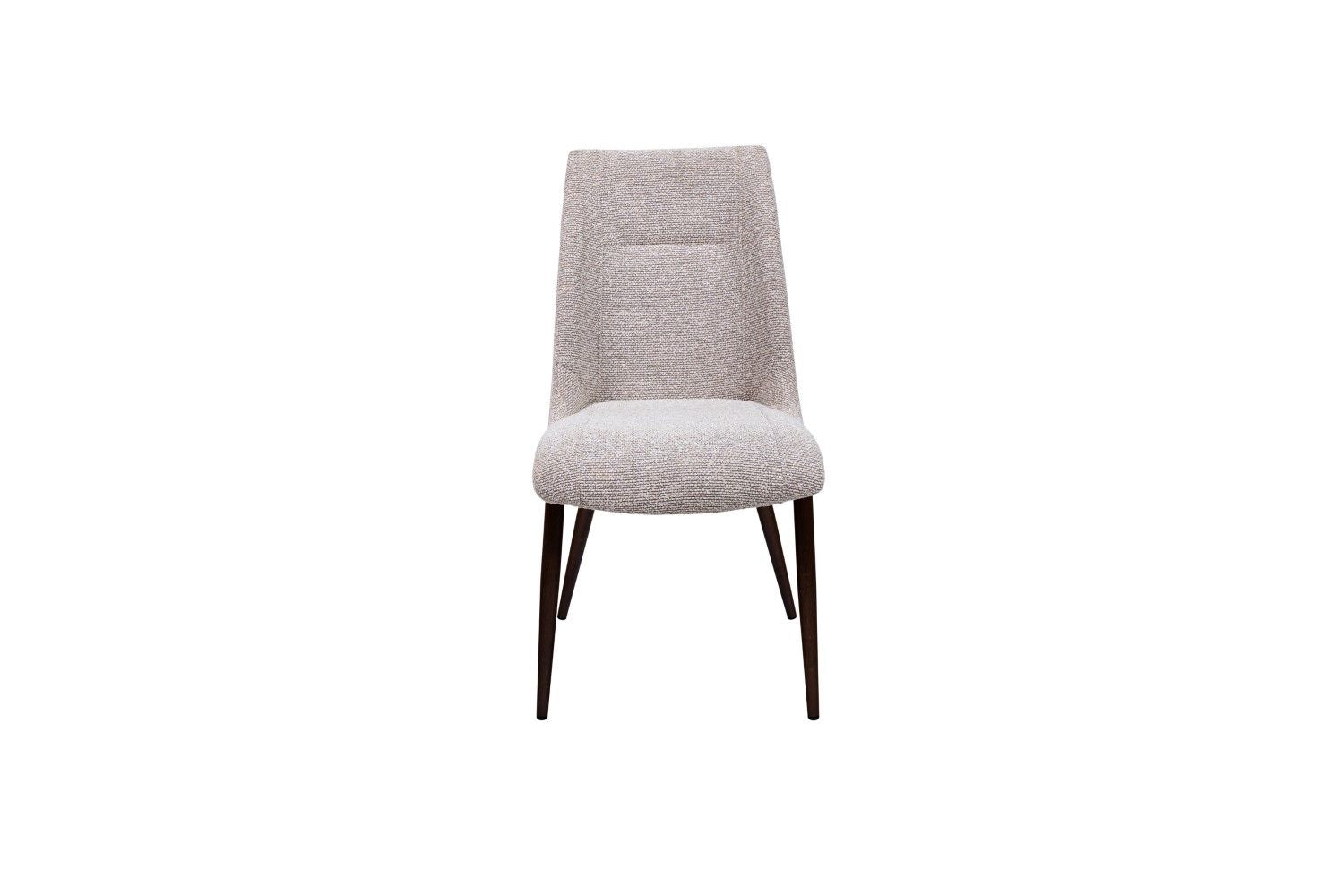 Chelsea Dining Chair Natural Yarn Brown Leg - Home Furniture Interiors