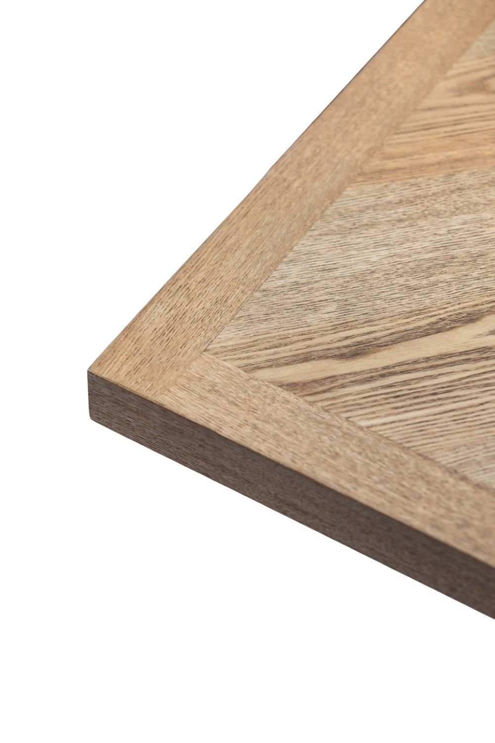 Zara 1.4M Herringbone Dining Table Medium Ash Veneer