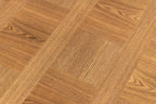 Oak Extending Dining Table Cross Metal Legs 1.6m to 2m
