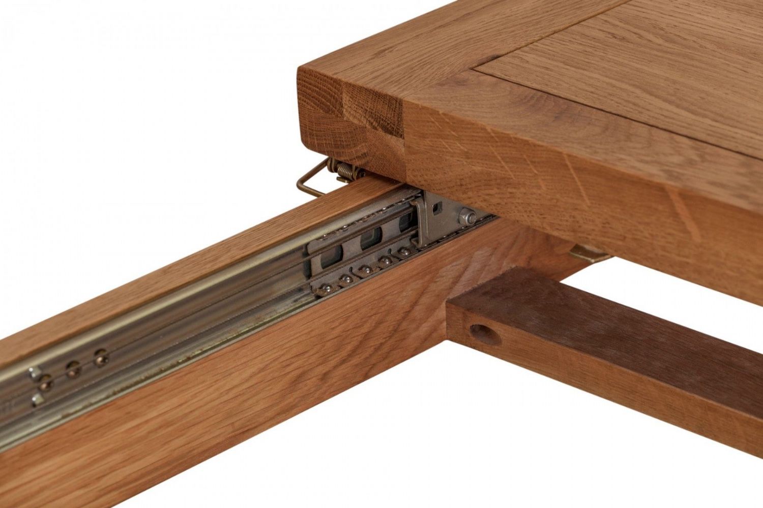 Oak Rectangular Extending Dining Table 120 to 150 cm